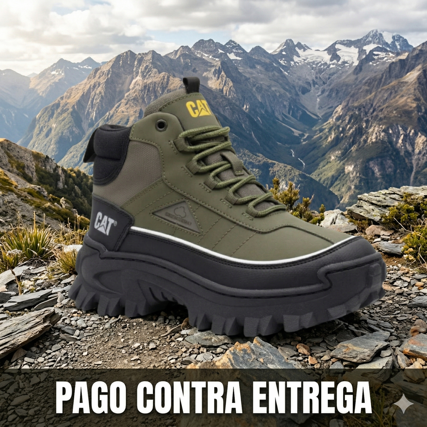BOTA CAT INTRUDER GALOSH  - PAGO AO RECIBIR